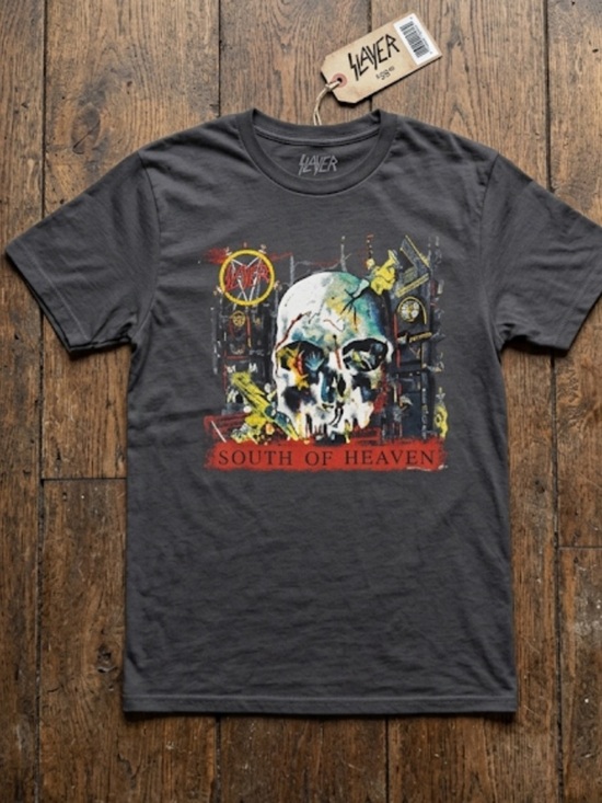 Slayer Other - Slayer Graphic T-Shirt with Skull Design